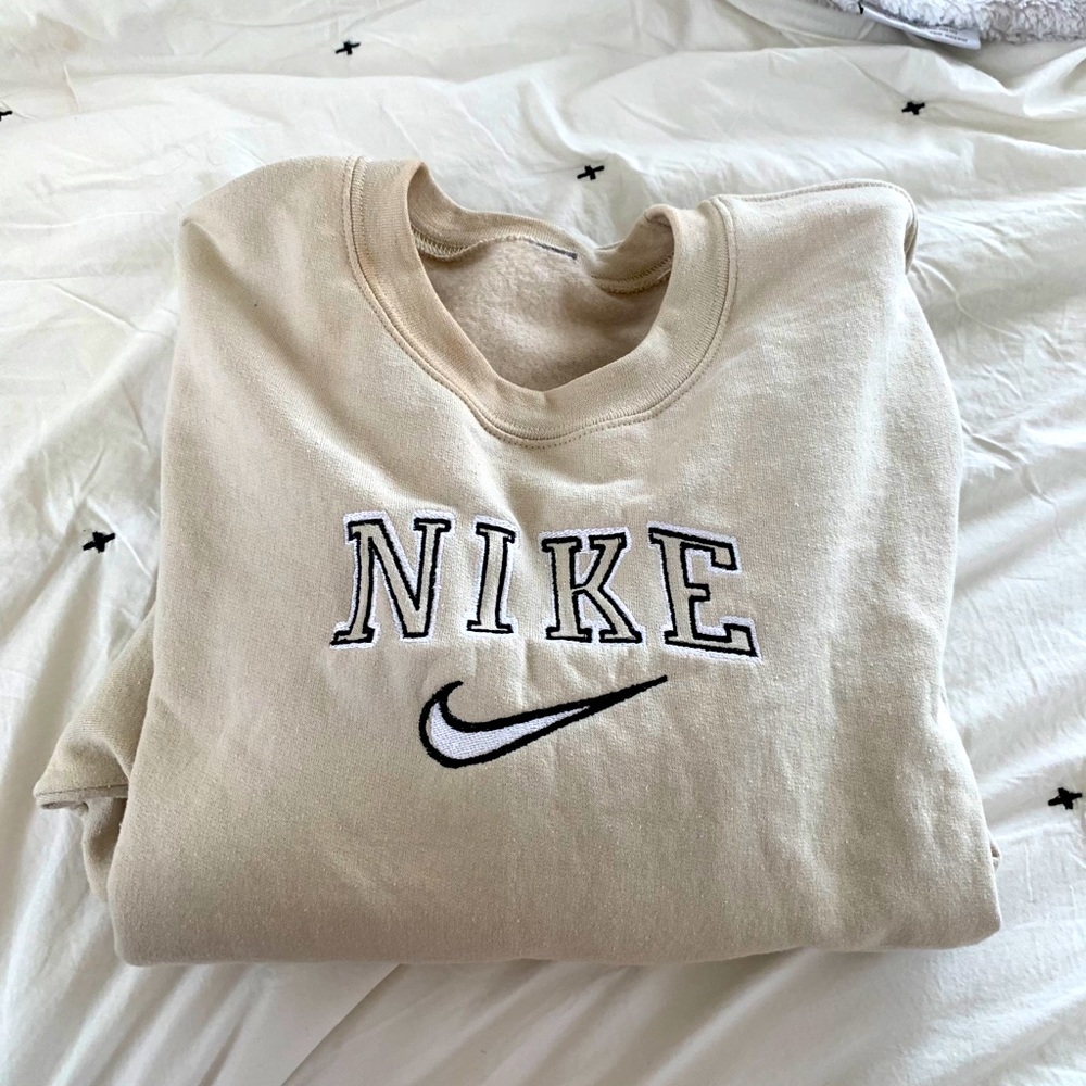 Nike embroidered sweatshirt